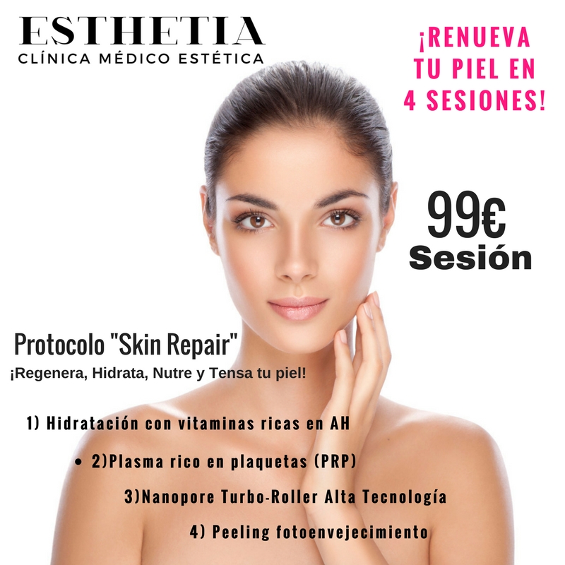 protocolo Skin Repair de Esthetia