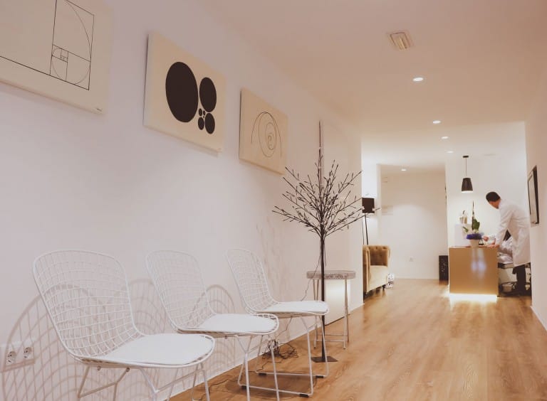 la proporción aúrea presente en Esthetia Clínica Estética, Oliva, Valencia